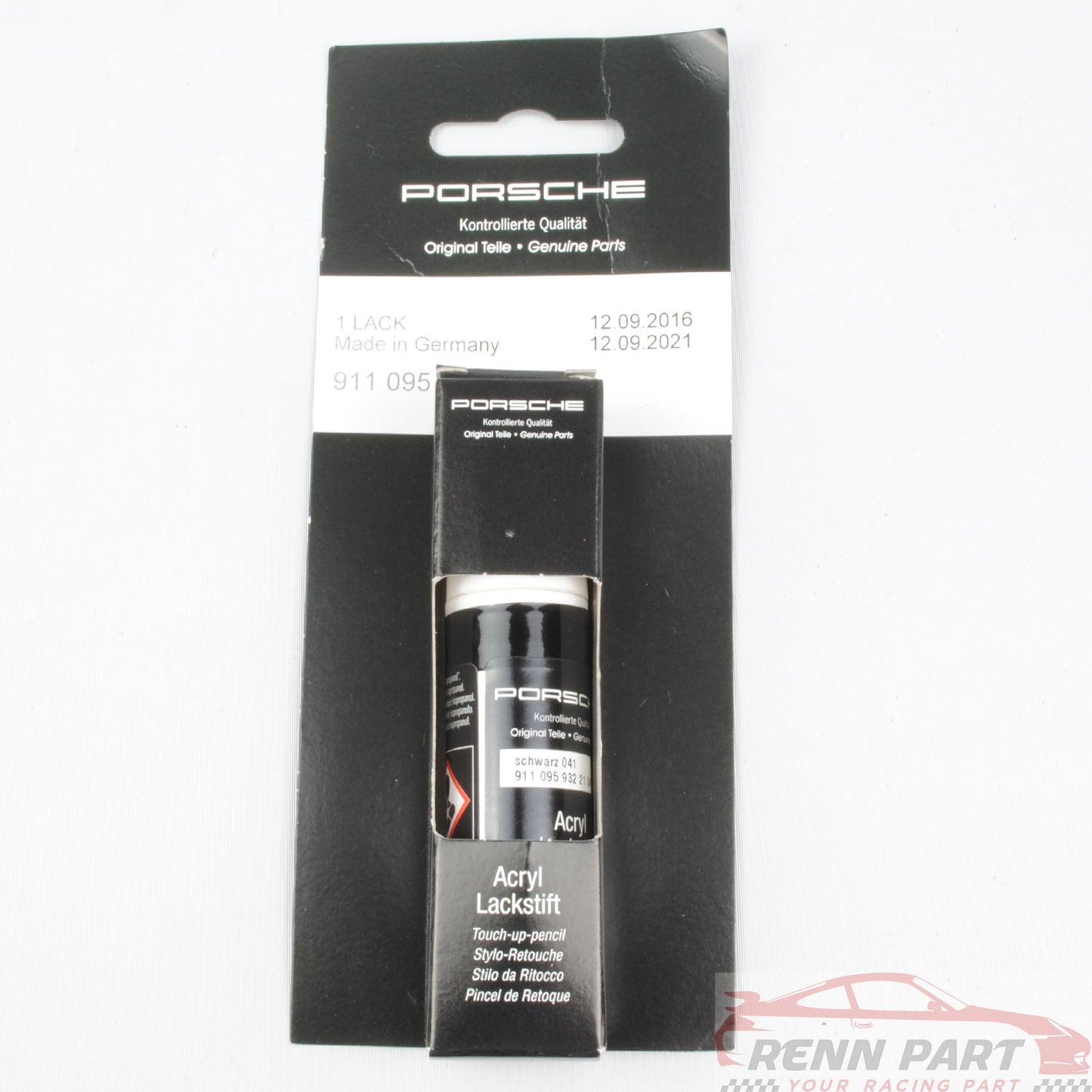 Genuine Porsche Touch Up Paint (Select Your Color)