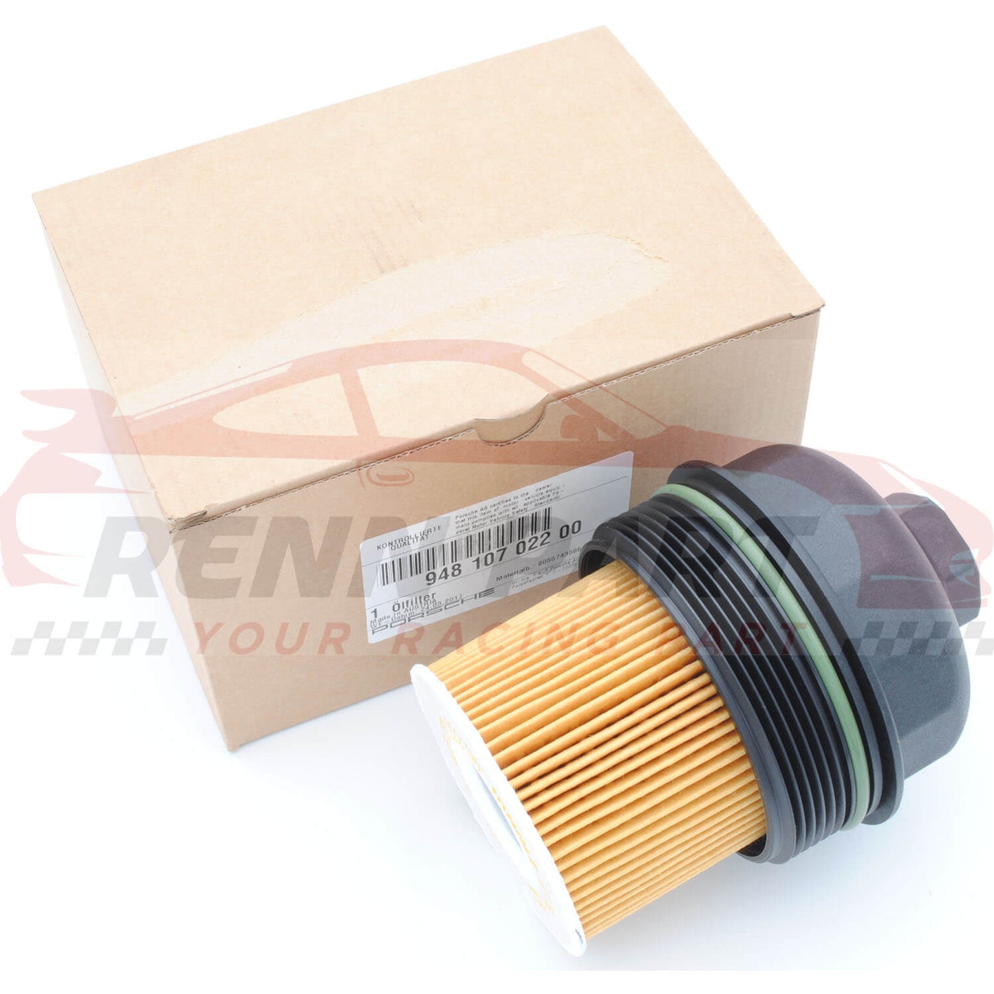 Oil Filter with Housing and O-Ring (997.2, 991.1, 991.2)