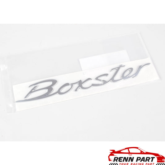 Chrome Boxster Emblem (981)