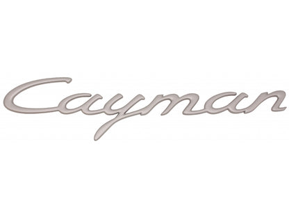 "Cayman" or "Cayman S" Script Emblem (987.1 & 987.2)