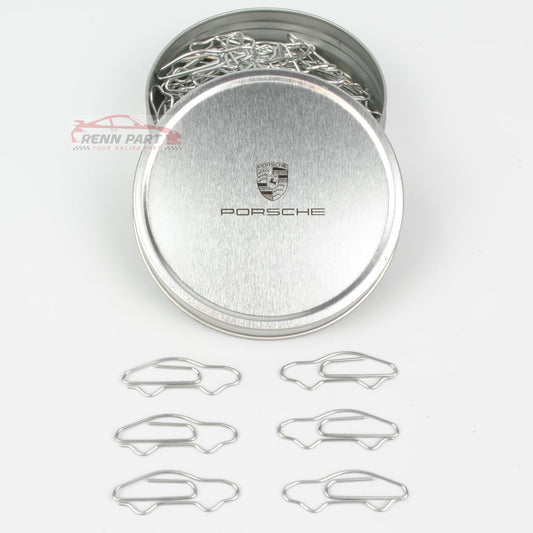 Porsche 911 Shaped Paperclips Tin of 100