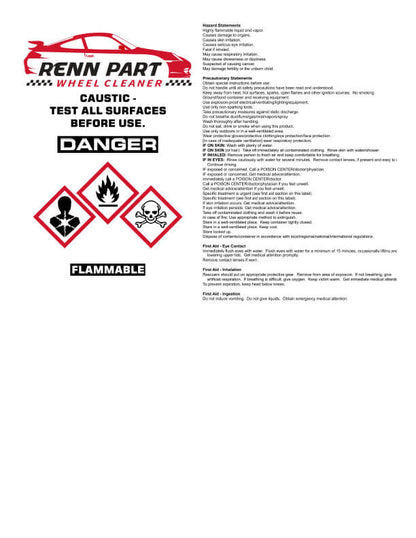 Renn Part Wheel Cleaner 32oz