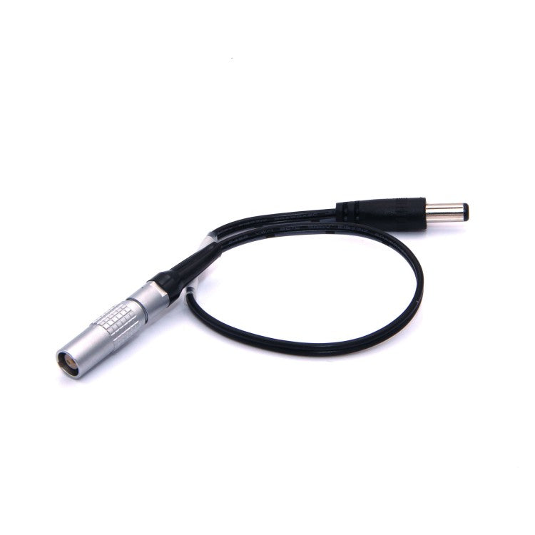 Lemo 2W Plug - 2.1mm DC Barrel centre positive - 30cm (For use with LiveU Solo)